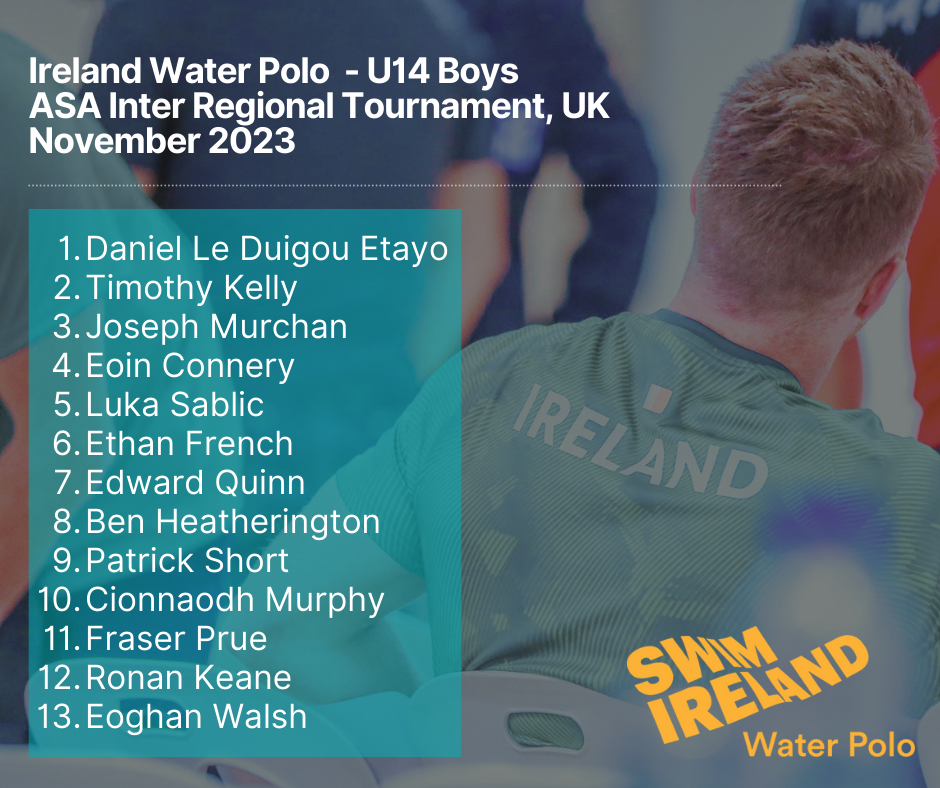 Irish U14 Boys Claim Silver! Ireland Water Polo